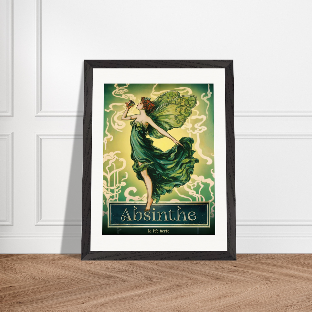 Konstposter med Absinthe-fe