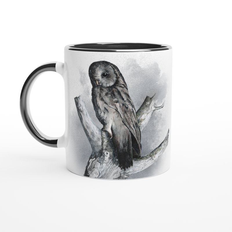 Limited edition mugg med kattugglemotov.